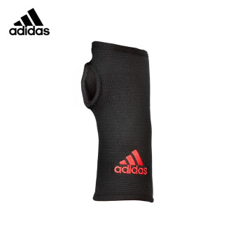 adidas阿迪达斯运动护具 运动护具护膝 运动护膝护腕护肘护踝护具 护腕（单只装） S码
