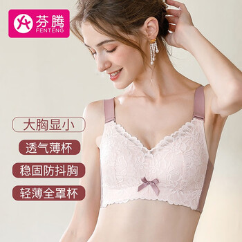 FENTENG 芬腾 女士无钢圈文胸 V98260970全利兔-实时优惠快报