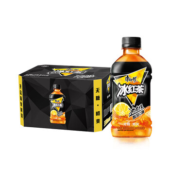 康师傅 无糖零卡 冰力无羁 冰红茶 柠檬口味 330ml*12瓶食品类商品-全利兔-实时优惠快报