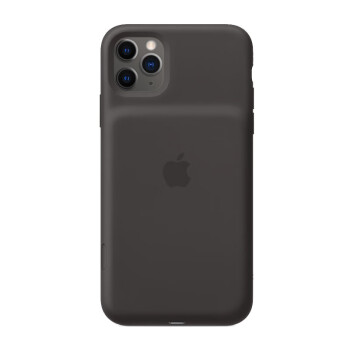 Apple iPhone 11 Pro Max 原装智能电池壳 保护壳 支持无线充电 - 黑色