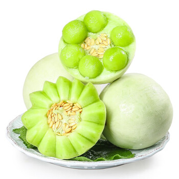 韶云山 甜瓜新鲜水果瓜 玉菇 净重4斤(约1.5-2.5个)