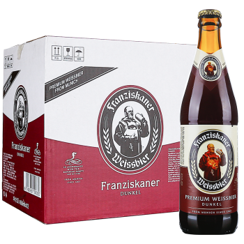 德国风味范佳乐/教士 国产白啤酒整箱  黑啤小麦啤酒450ML*12