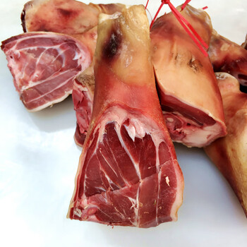5斤 腊肉蹄髈猪香拐猪脚金锺后腿猪手风干蹄筋 火腿腊猪脚整只约2.2斤