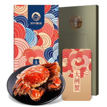 京东PLUS：姑苏蟹澄 大闸蟹礼券1988型 公蟹4.0两*只 母蟹3.0两*只 4对8只食品类商品-全利兔-实时优惠快报