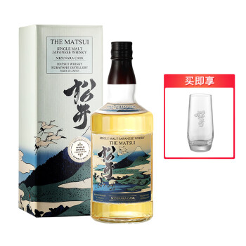 松井（Matsui）宝树行 松井（Matsui）水楢桶味700ml 日本单一麦芽威士忌