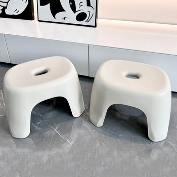 侑家良品 塑料凳子家用小板凳浴室加厚防滑凳简易垫脚小矮凳全利兔-实时优惠快报