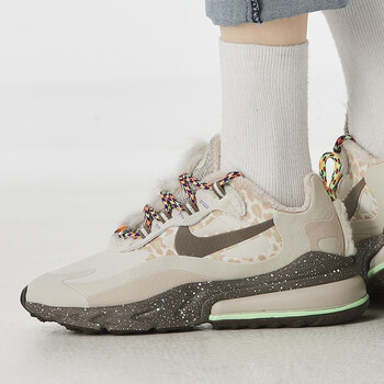 nike耐克夏季新品女鞋airmax270react气垫鞋子舒适休闲缓震耐磨透气