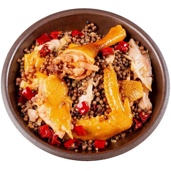 新茂（xinmao）藤椒鸡麻椒鸡500g只藤椒扒鸡开袋即食真空袋装 藤椒鸡500g*1只