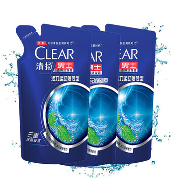 限移动端、有券的上：CLEAR 清扬 洗发露 200g*3袋美妆个护类商品-全利兔-实时优惠快报