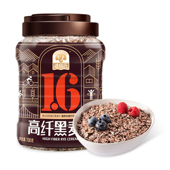 SHEGURZ 穗格氏 高纤黑麦片 700g食品类商品-全利兔-实时优惠快报