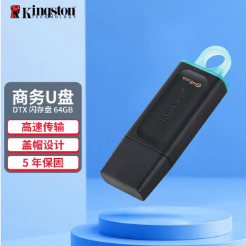 ʿ٣Kingston 64GB USB3.2 Gen 1 U DTX Ͷ공  DTX / 64GB