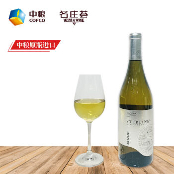 露松（LUZON）美国思令酒庄纳帕霞多丽干白葡萄酒中粮进口橡木桶发酵口感棉柔 750ml/瓶