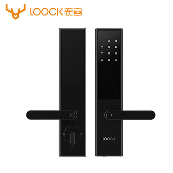 鹿客(LOOCK)Classic家用防盗门锁智能锁电子锁密码锁指纹锁黑色