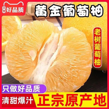 樱鲜 黄金葡萄柚 9斤7-12个装全利兔-实时优惠快报