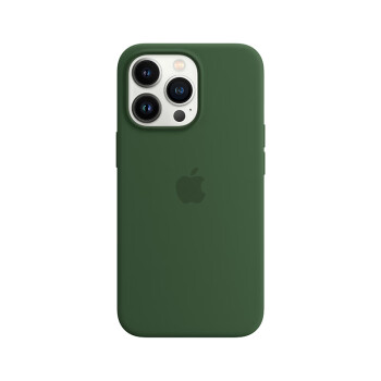 Apple iPhone 13 Pro 专用 MagSafe 硅胶保护壳 iPhone保护套 手机壳 – 苜蓿草色