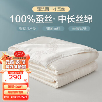 BEYOND 博洋 100%蚕丝夏被 洛菲 150*210cm家具家装类商品-全利兔-实时优惠快报