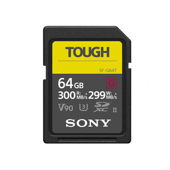 索尼（SONY）SF-G64T TOUGH规格 三防卡 SD储存卡 微单单反相机摄像机存储卡