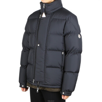 蒙口（Moncler）男士makian系列高领羽绒服 黑色 1A00240 54A81 999 2码180/92A