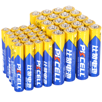 PKCELL 比苛 5号7号粒碳性电池 5号20粒+7号20粒数码类商品-全利兔-实时优惠快报