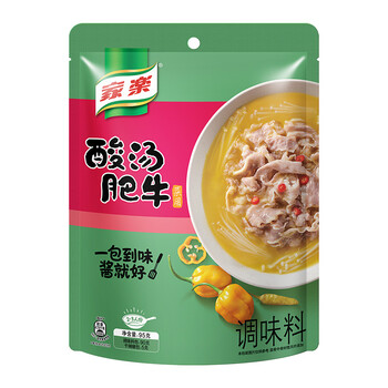 家乐 调味酱 酸汤肥牛调味料 浓郁酸汤 火锅底料 95g 联合利华出品