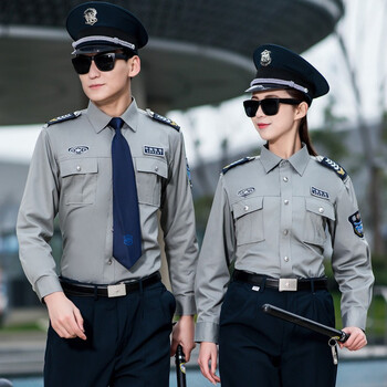 盾巡保安服春夏套装2011新式衬衣执勤服制服物业工作服男女作训军迷
