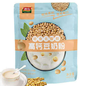 plus会员、概率券:智力 高钙豆奶粉 525g（35*15袋）食品类商品-全利兔-实时优惠快报