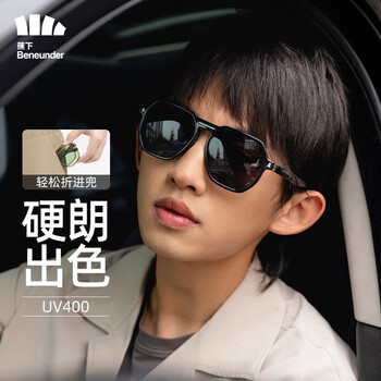 Beneunder 蕉下 太阳镜 星黎黑全利兔-实时优惠快报