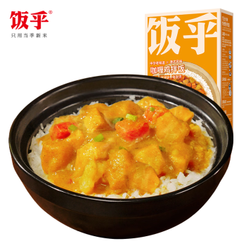 FUNHOU 饭乎 剁椒银鱼煲仔饭 196.5g食品类商品-全利兔-实时优惠快报