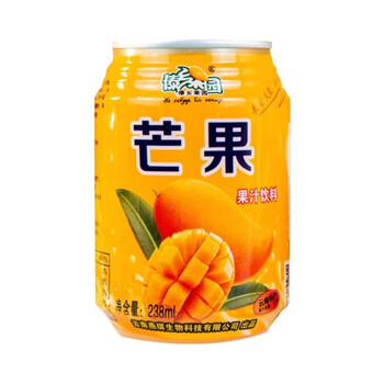 傣乡果园 芒果汁饮料易拉罐芒果汁 6瓶食品类商品-全利兔-实时优惠快报
