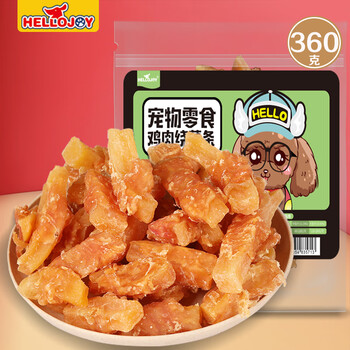 HELLOJOY 狗狗零食磨牙棒宠物补钙奶棒缠鸡肉咬胶泰迪 鸡肉绕薯条360g其它类商品-全利兔-实时优惠快报