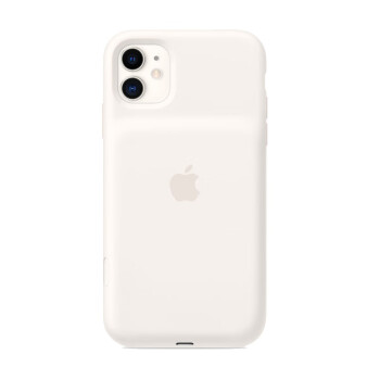 Apple iPhone 11 原装智能电池壳 保护壳 支持无线充电 - 白色