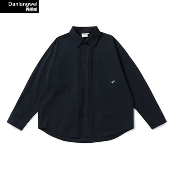 丹朗威（danlangwei）设计感小众oversize纯棉衬衫服饰鞋包类商品-全利兔-实时优惠快报