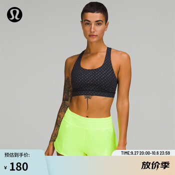 lululemon 丨Invigorate 女士运动内衣 LW2DO9S 镜像黑混色 4运动户外类商品-全利兔-实时优惠快报