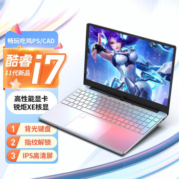 iru2024Ӣض+13i7i9ʼǱᱡ칫ԿϷ15.6Ӣѧ i7-1160G7+XEԡ 8Gڴ+512G̬Ӳ