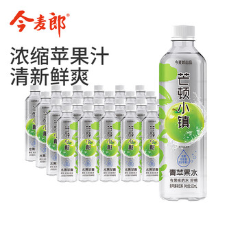 今麦郎 芒顿小镇青苹果味水饮料500ml*24瓶食品类商品-全利兔-实时优惠快报