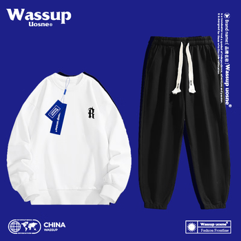WASSUP UOSNE 官方男春秋装运动套装服饰鞋包类商品-全利兔-实时优惠快报