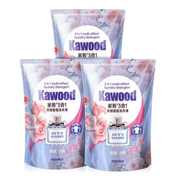 澳雪 家务牌3合1香氛洗衣液 500g*3袋日用百货类商品-全利兔-实时优惠快报