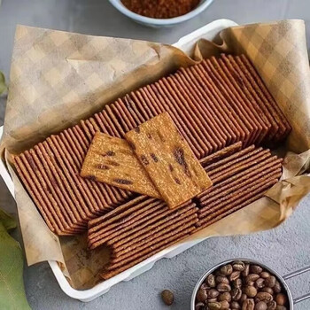 有券的上：金胜客 香醇咖啡饼干 25包(100片)食品类商品-全利兔-实时优惠快报