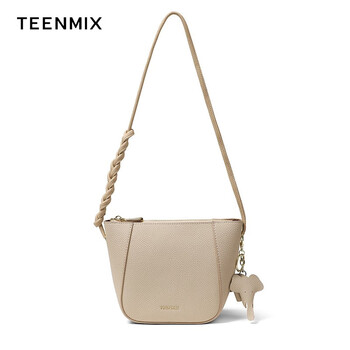 TEENMIX 天美意 女士牛皮单肩包服饰鞋包类商品-全利兔-实时优惠快报