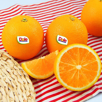 都乐 Dole 国产赣南脐橙 5斤 12-14个 单果180g+ 中果简装食品类商品-全利兔-实时优惠快报