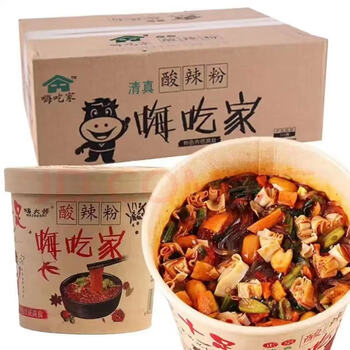 京喜特价：嗨大师（HAIDASHI）酸辣粉 120克一桶*6件食品类商品-全利兔-实时优惠快报