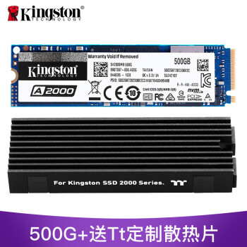 金士顿(Kingston) 500GB SSD固态硬盘 M.2接口(NVMe协议) A2000系列