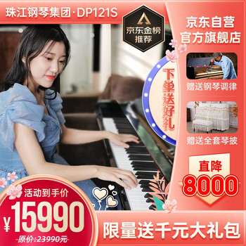珠江钢琴集团威腾WAYCOMM系列DP121S立式德国进口配件演奏专业