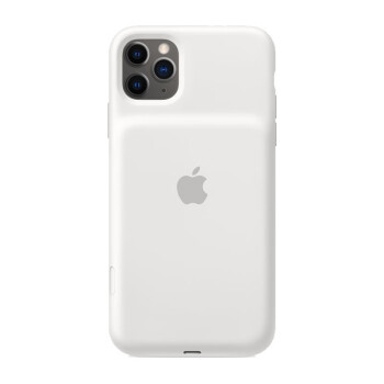Apple iPhone 11 Pro Max 原装智能电池壳 保护壳 支持无线充电 - 白色