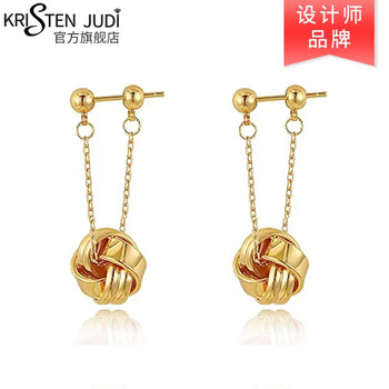 KRISTEN JUDI 复古金色流苏耳环服饰鞋包类商品-全利兔-实时优惠快报
