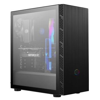 (CoolerMaster)MB600LV2(ͫ)ӳ ATX̨ʽ ֲ/˿ǰ/360ˮλ/4Ӳλ