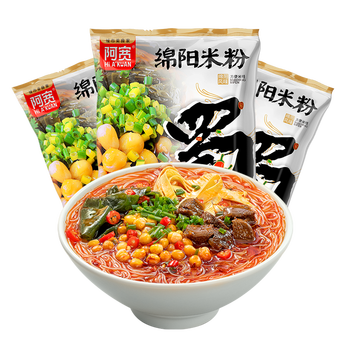 需抢券: 阿宽 花溪牛肉米线 勾魂米线 3袋装全利兔-实时优惠快报