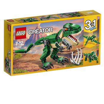 LEGO 乐高 Creator3合1创意百变系列 31058 凶猛霸王龙母婴玩具类商品-全利兔-实时优惠快报