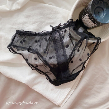 BANILACOO N021 复古波点网纱低腰内裤女服饰鞋包类商品-全利兔-实时优惠快报