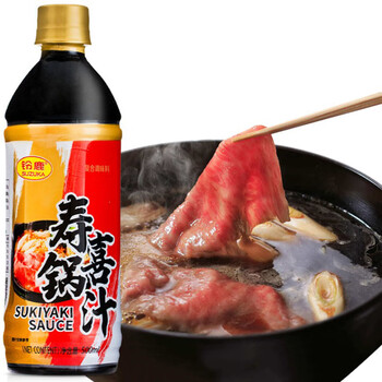 铃鹿 寿喜锅汁 寿喜烧调味汁 日式牛肉火锅底料底汤酱油 500ml食品类商品-全利兔-实时优惠快报